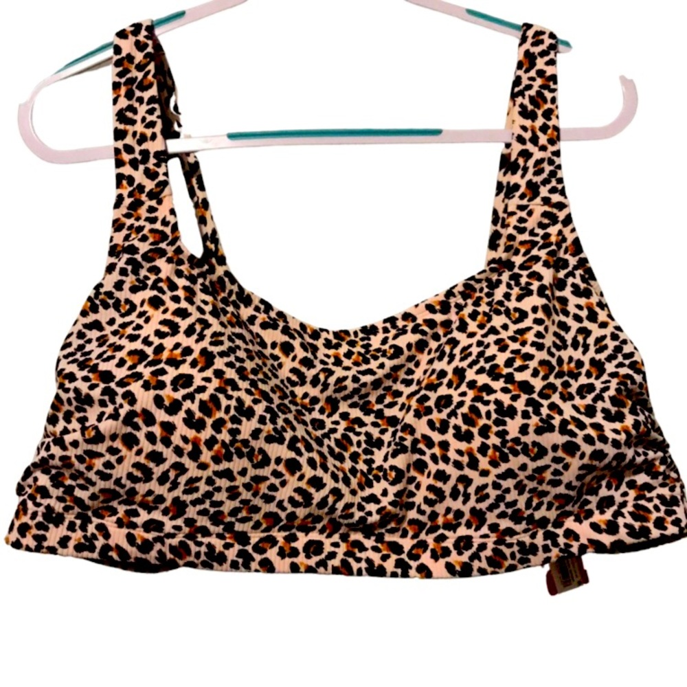 Bra Top Leopard Pattern